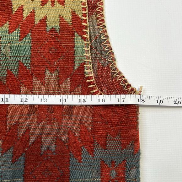 Rhonda Stark Vest Women’s Size Small Southwestern Aztec Tribal Button Front - Picture 11 of 11
